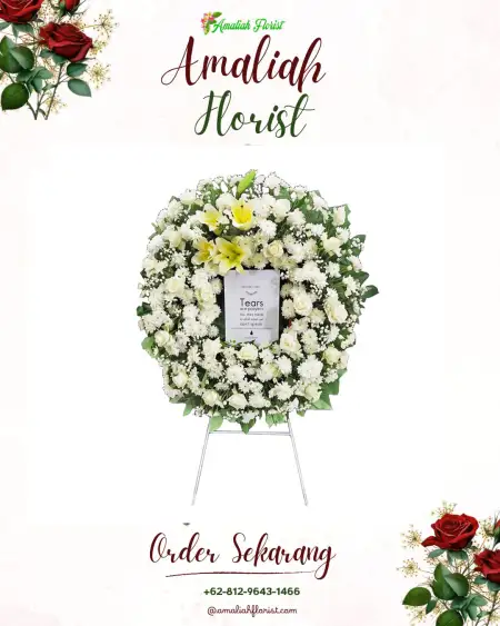 Krans Bunga Duka Mandalakasih